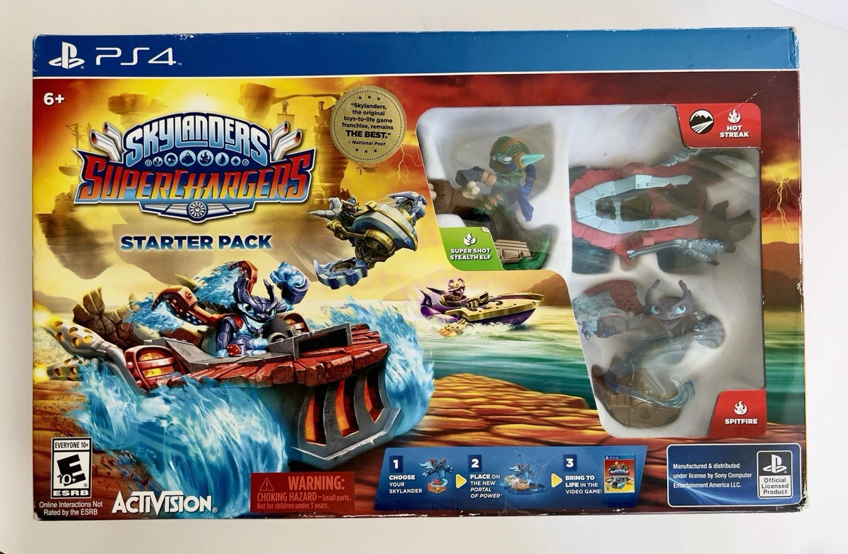 SEALED SuperChargers Starter Box (PS4)